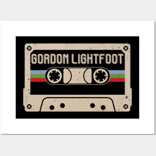 Gordon Lightfoot Vintage Cassette Tape Posters and Art